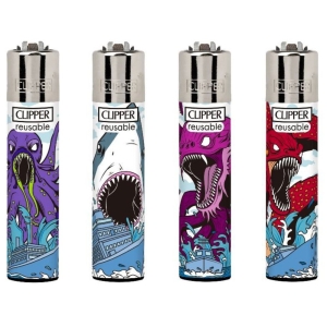 Zapalniczka CLIPPER sea Monster (48pcs)